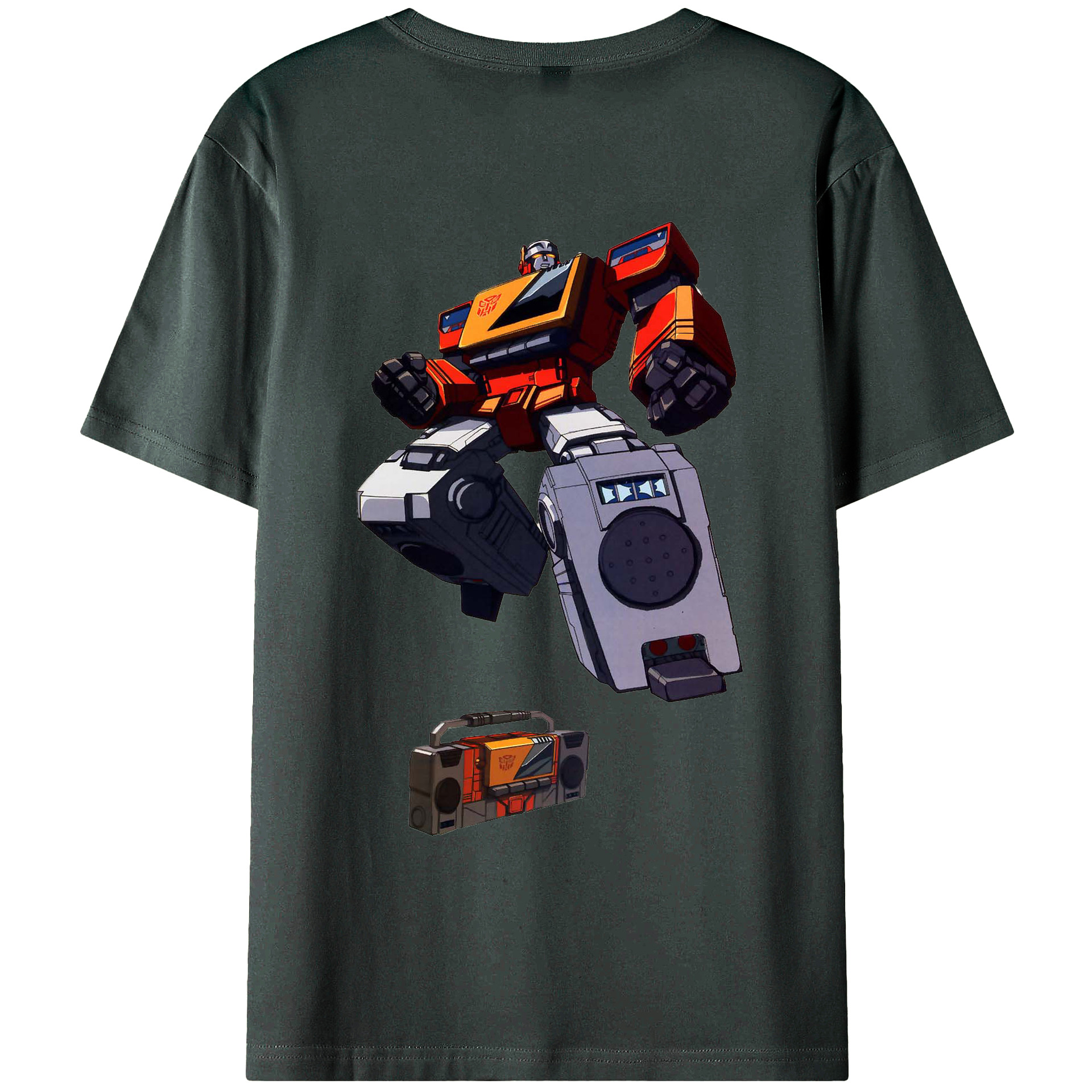 （画像用）  綿100％ メンズ半袖Tシャツ（バックプリント） 通気性